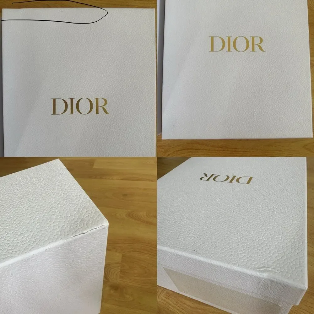 Dior EMPTY shoe box - white medium gift box, L 12.75